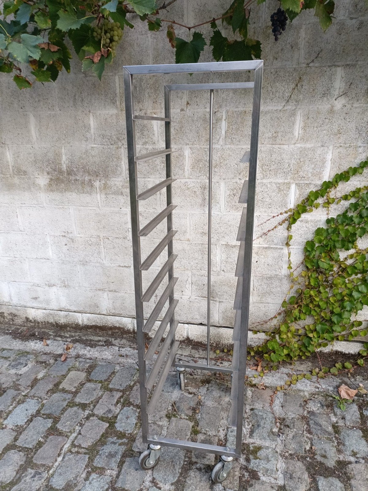 Inox kar, Zakelijke goederen, Ophalen, Gebruikt, Inox Meubilair