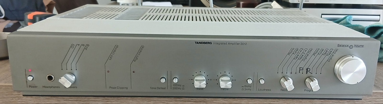 ​Tandberg 3012 Integrated Amplifier – High-End, Audio, Tv en Foto, Versterkers en Ontvangers, Ophalen