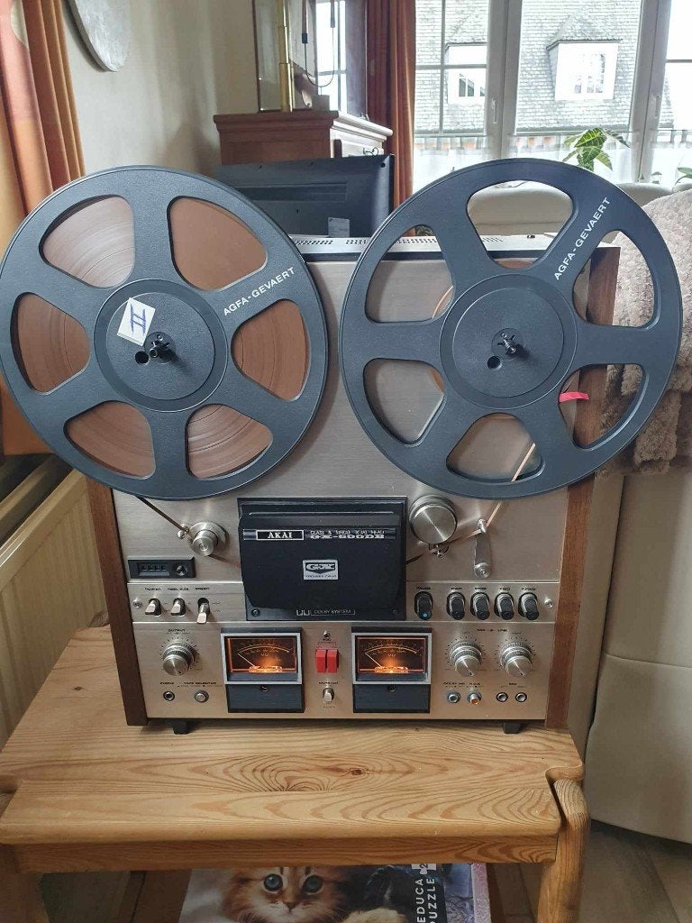 bandrecorder, Ophalen, Bandrecorder, Met banden