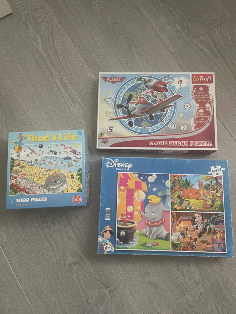 Kinderpuzzels, Kinderen en Baby's, Ophalen, Gebruikt