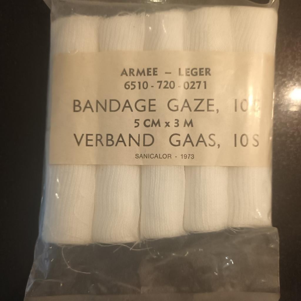 Verband 10 stuks 1973, Ophalen