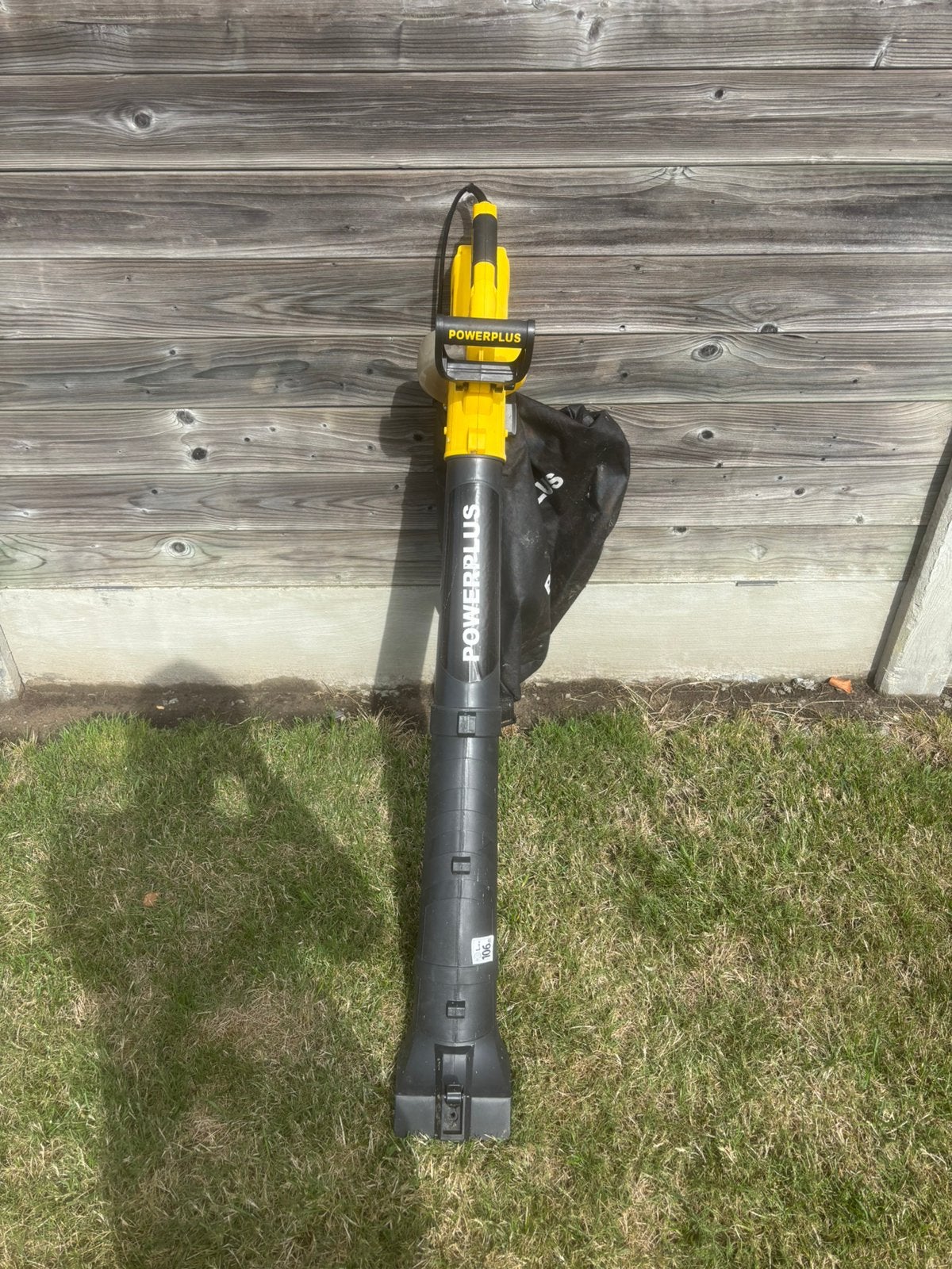 Powerplus bladblazer & bladzuiger 3300W – 45L, Tuin en Terras, Bladblazers, Ophalen, Gebruikt, Elektrisch, Met opvangzak