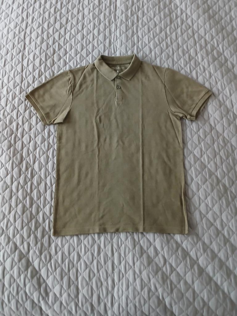Khaki Primark Polo - Maat S - 100% Katoen, Ophalen of Verzenden, Zo goed als nieuw, Groen, Maat 46 (S) of kleiner
