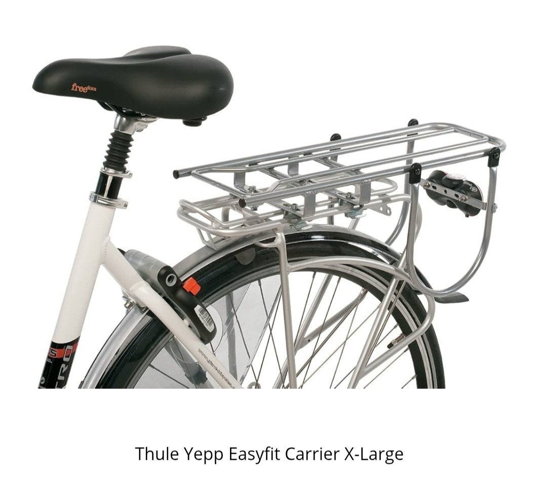 allonge porté bagage vélo Thule, Enlèvement