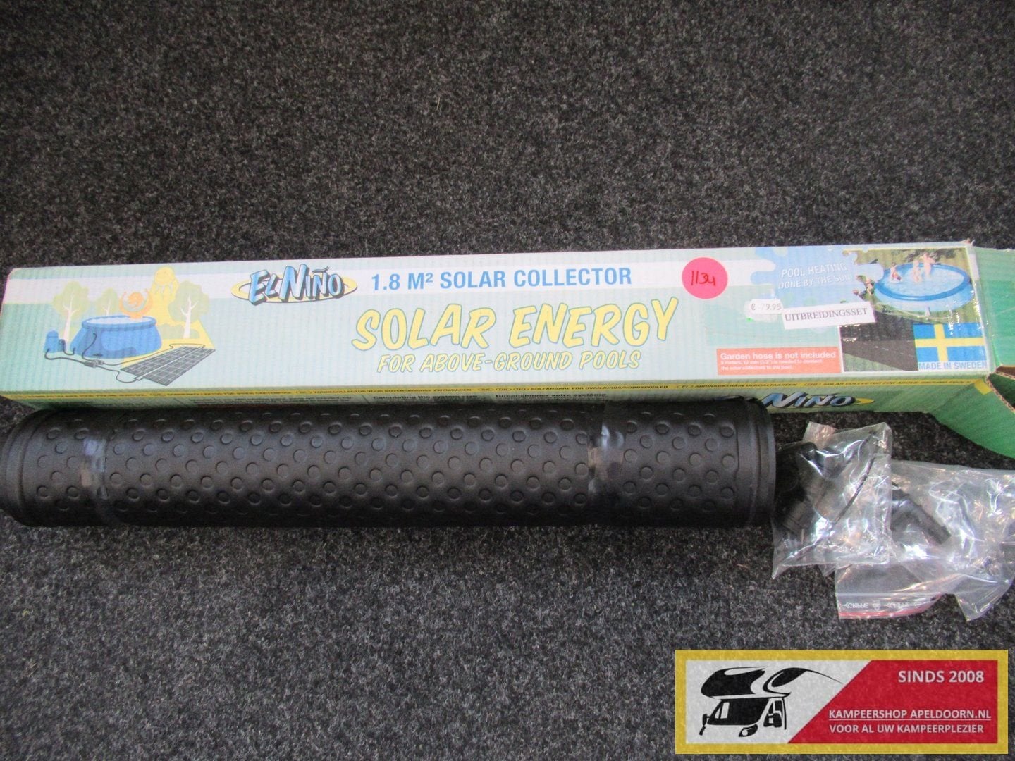 solar energy, solar collector 1,8 m2 nr. 1134, -, -, Ophalen of Verzenden, Zo goed als nieuw