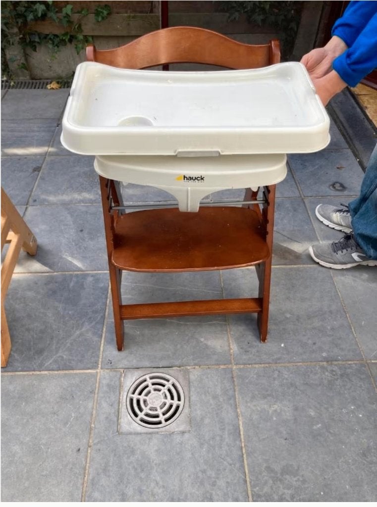 Chaise pour bébé Hauck Alpha, Enlèvement, Utilisé