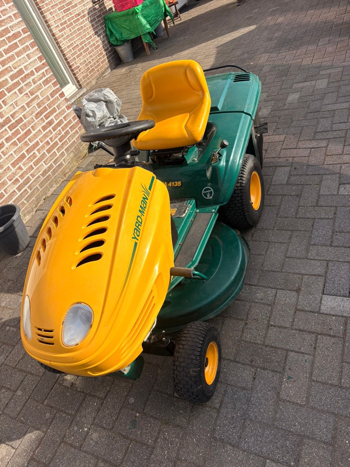 Yardman zitmaaier 13.5 pk perfecte staat, Ophalen, Zo goed als nieuw