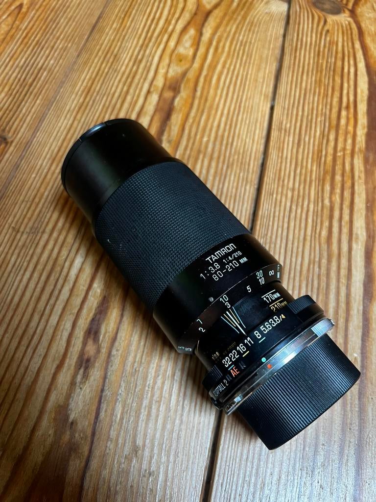 Tamron 80-210mm F/3.8-4 adaptall 2, Audio, Tv en Foto, Ophalen, Zo goed als nieuw