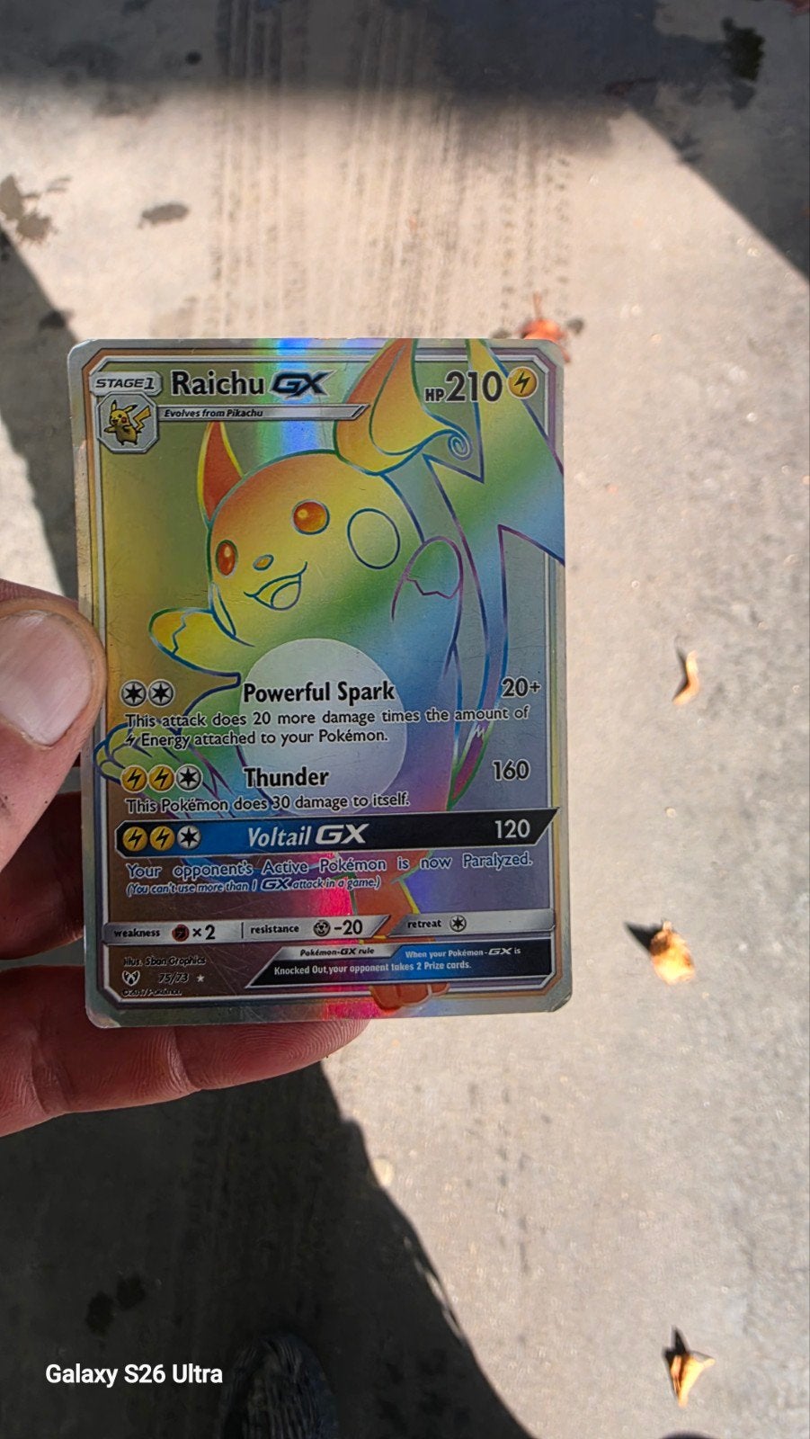 raichu pokemon kaart, Ophalen of Verzenden, Nieuw, Losse kaart