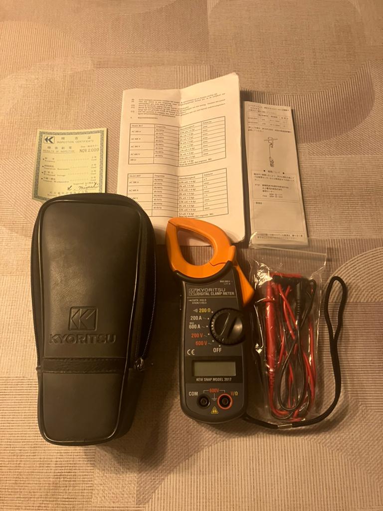 Multimeter - amperetang, Doe-het-zelf en Bouw, Ophalen, Zo goed als nieuw, Multimeter