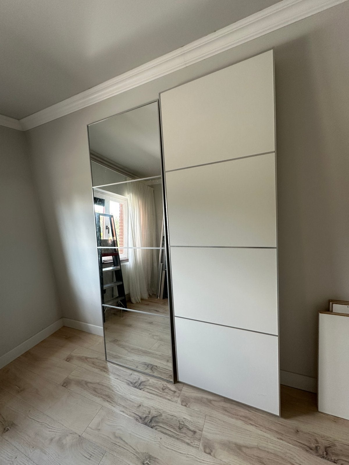 Pax schuifdeuren met spiegels 150x236, Ophalen, Zo goed als nieuw