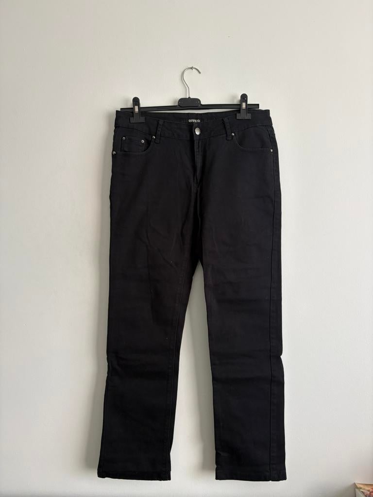 Zwarte lange broek vrouwen onado XL, Kleding | Dames, Ophalen of Verzenden, Zo goed als nieuw