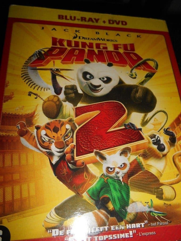 BLU-RAY + DVD Kung Fu Panda 2, Cd's en Dvd's, Dvd's | Tekenfilms en Animatie, Ophalen of Verzenden