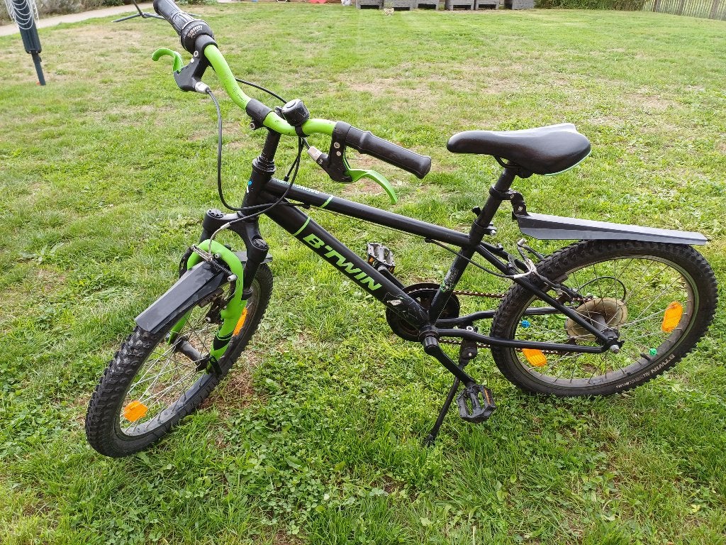 Jongensfiets BTWIN 20 inch, Vélos & Vélomoteurs, Vitesses, Frein sur jante, Utilisé, B'Twin (Decathlon)