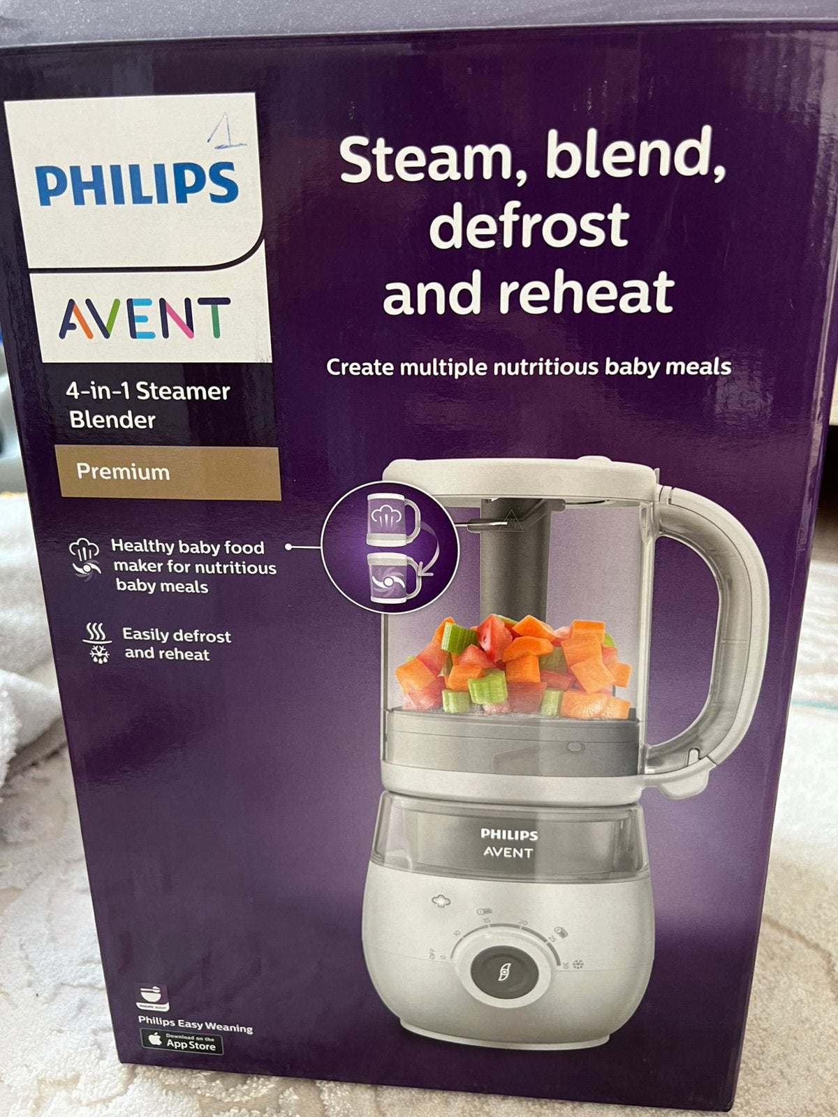 4 in 1 steamer philips, Elektronische apparatuur, Ophalen, Nieuw