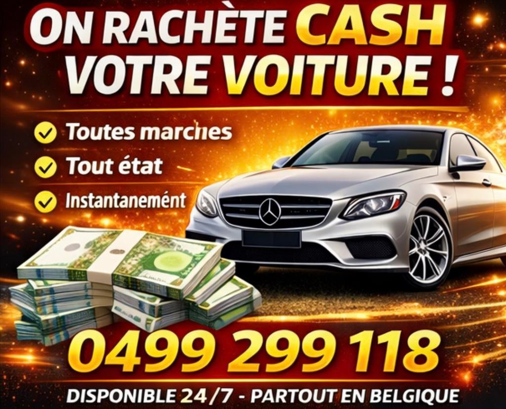 Rachat cash de votre voiture en Belgique !, Enlèvement