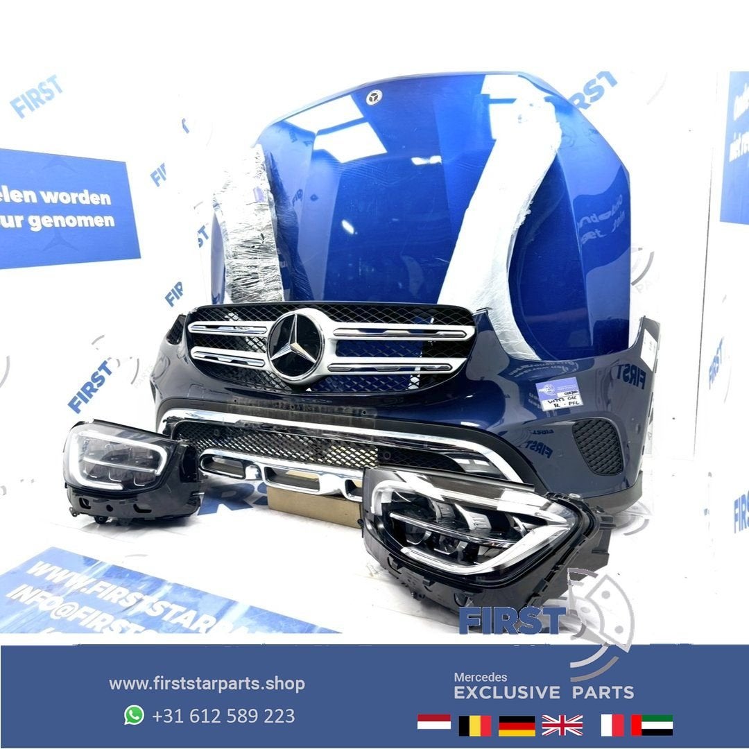 W253 C253 GLC FACELIFT VOORKOP COMPLEET FRONT + DIAMOND GRIL, Utilisé, -, Avant, -