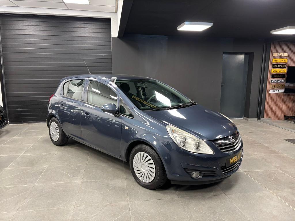 OPEL CORSA 1.2 LITER BENZINE/2010/TOP STAAT, Auto's, Opel, Bluetooth, Bedrijf, 1200 cc, Zilver of Grijs