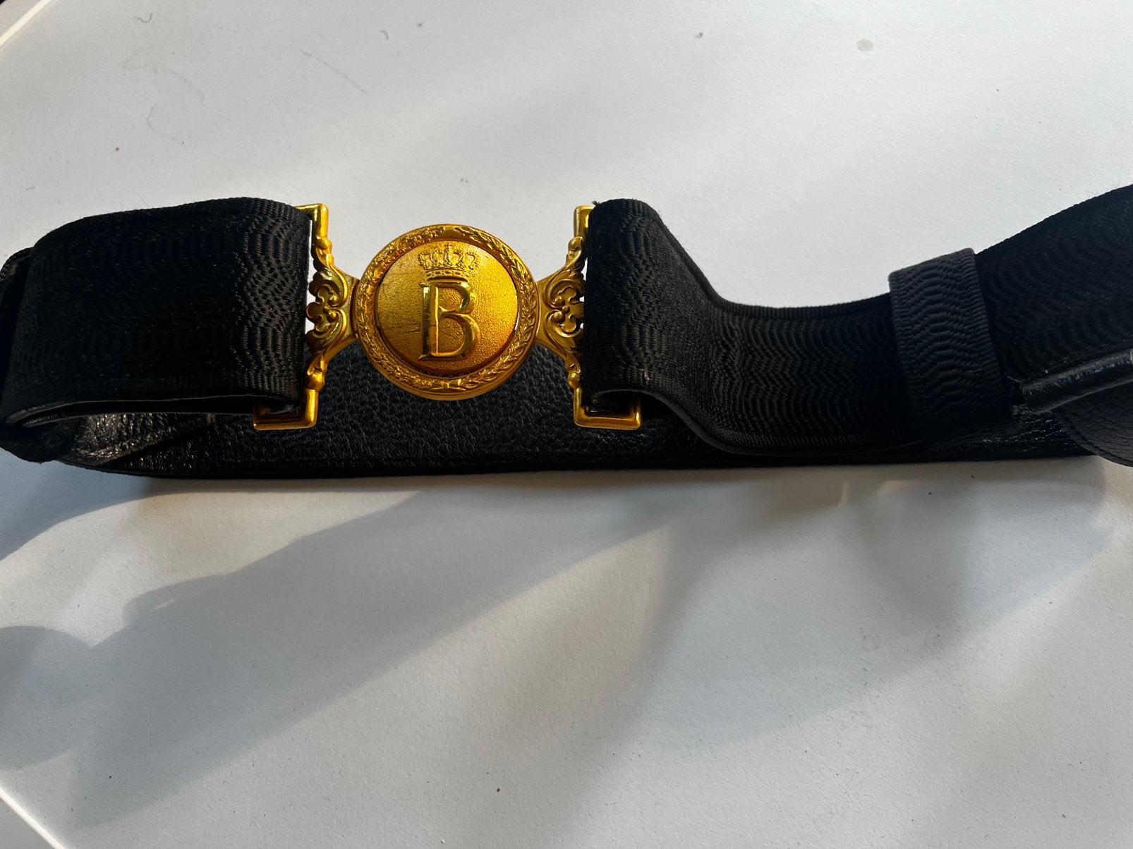 Belgische ceremoniële riem jaren ‘60, Verzamelen, Militaria | Algemeen, Ophalen