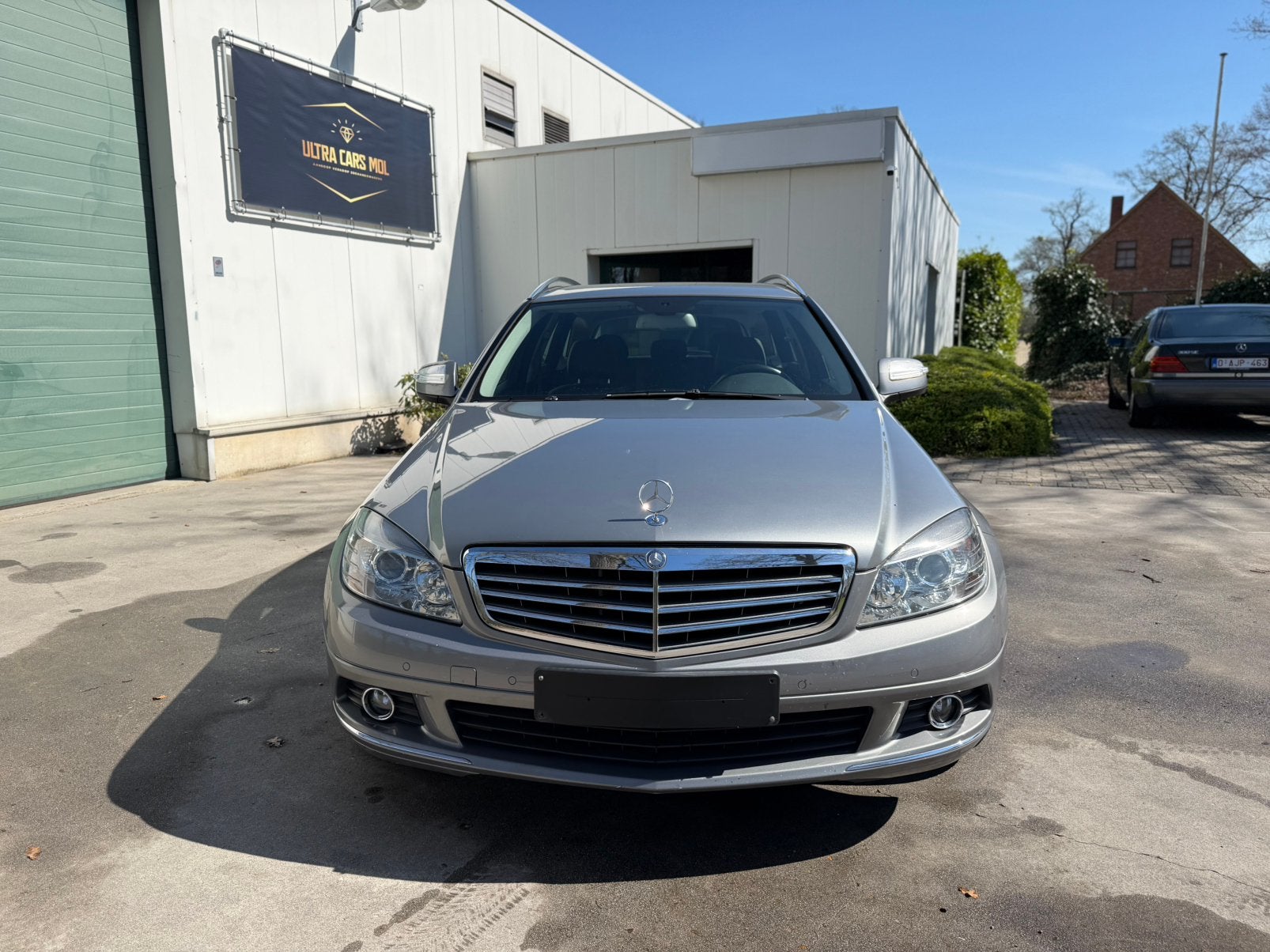 Mercedes C180 Kompressor Benzine 1.8 Elegance/Leder/GEKEURD, Parkeersensor, Leder, Euro 4, C-Klasse