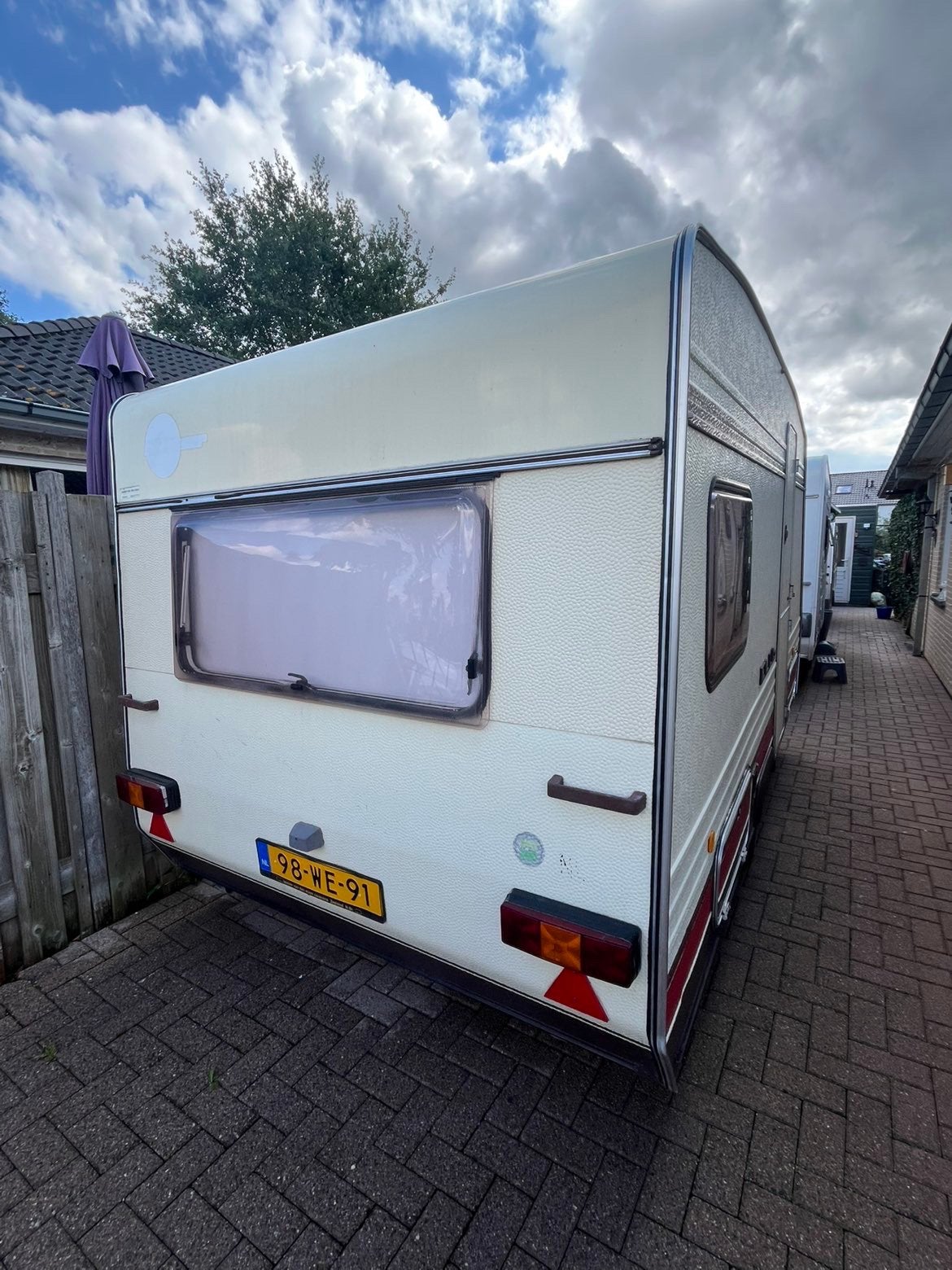 Leuke retro burstner caravan !, Caravans en Kamperen, Caravans, Hobby, Dwarsbed, Treinzit, Particulier