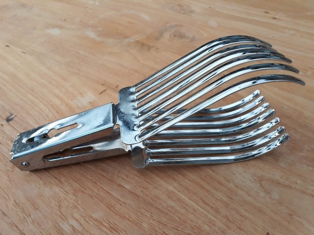 Vleestang, snijhulpmiddel voor gebraad, brood, Ophalen, Metaal, Snijmachine, Overige merken