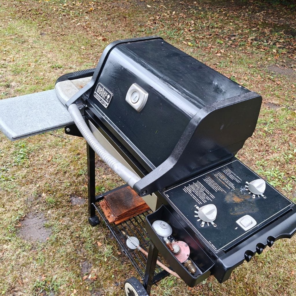 Weber gasBBQ, Tuin en Terras, Ophalen, Gebruikt, Weber