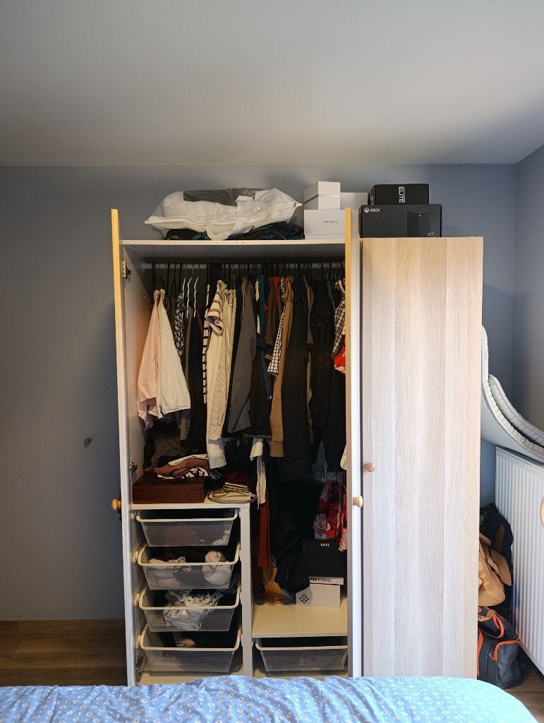 Dressing PAX Ikea, Huis en Inrichting, Kasten | Kleerkasten, Ophalen, Moderne, bois, scandinave., 150 tot 200 cm, 50 tot 75 cm