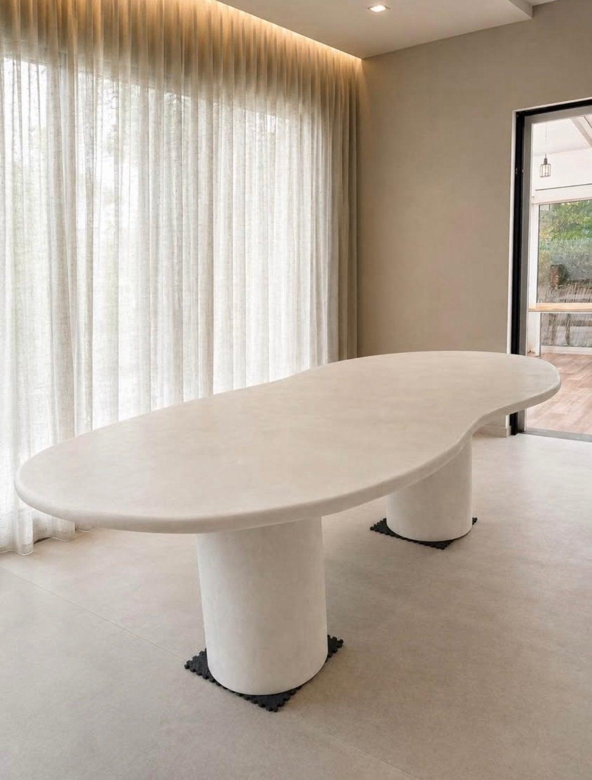 Table à manger Mortex, Maison & Meubles, Neuf, Mortex, 100 à 150 cm, Autres essences de bois