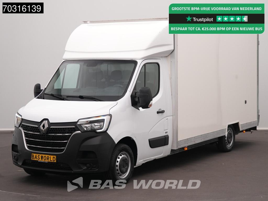 Renault Master 145PK Lowliner Bakwagen LED Navi Airco Cruise, Stof, Gebruikt, 4 cilinders, Renault