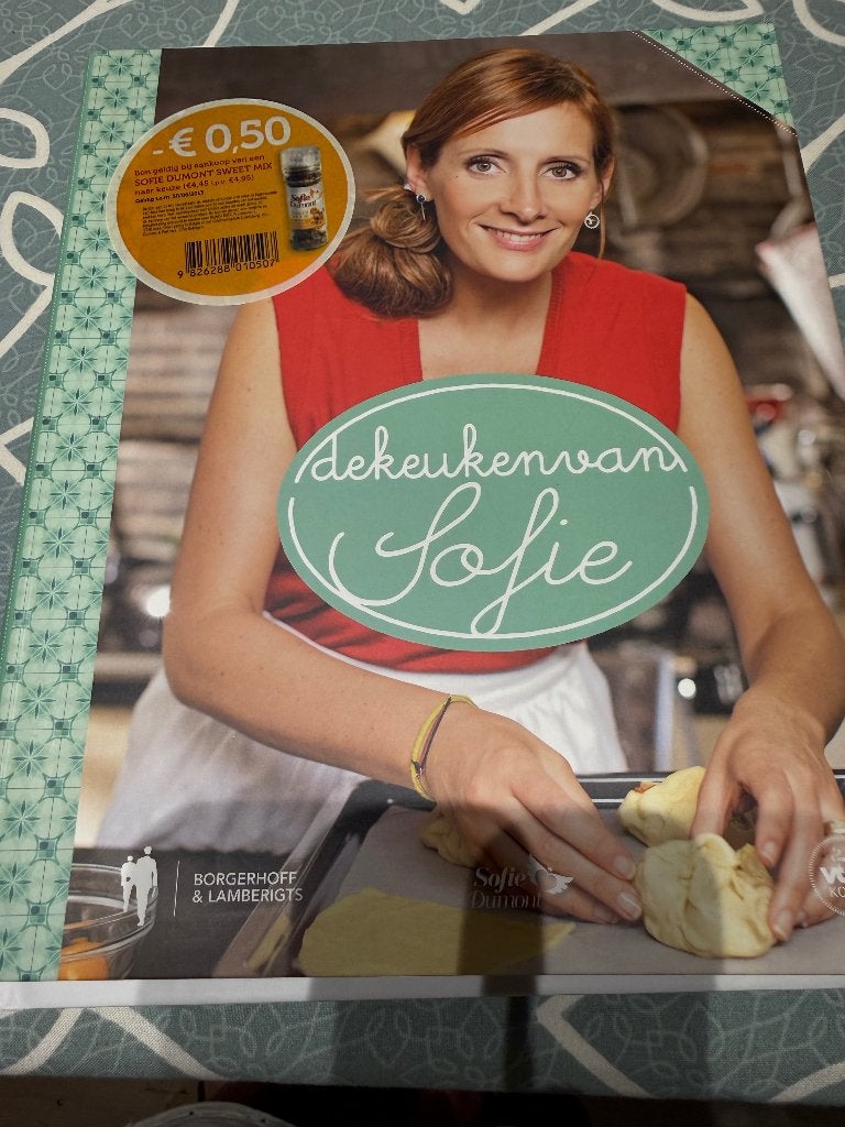 Keuken van Sofie, Boeken, Ophalen, Sofie Dumont; Bernard Proot, Zo goed als nieuw, Nederland en België
