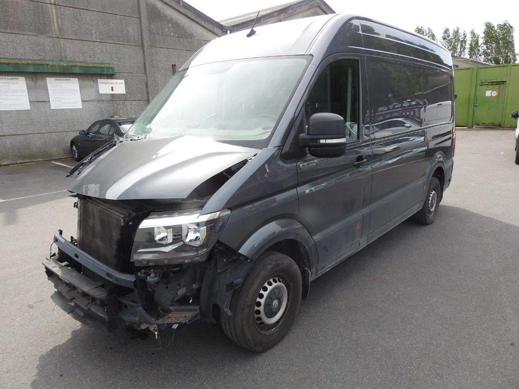 Volkswagen Crafter accidentée, Argent ou Gris, Achat, Euro 6, Entreprise