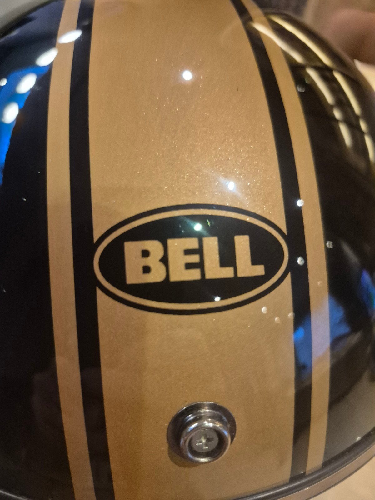 bell jethelm  M, Motoren, Ophalen of Verzenden, M, Jethelm