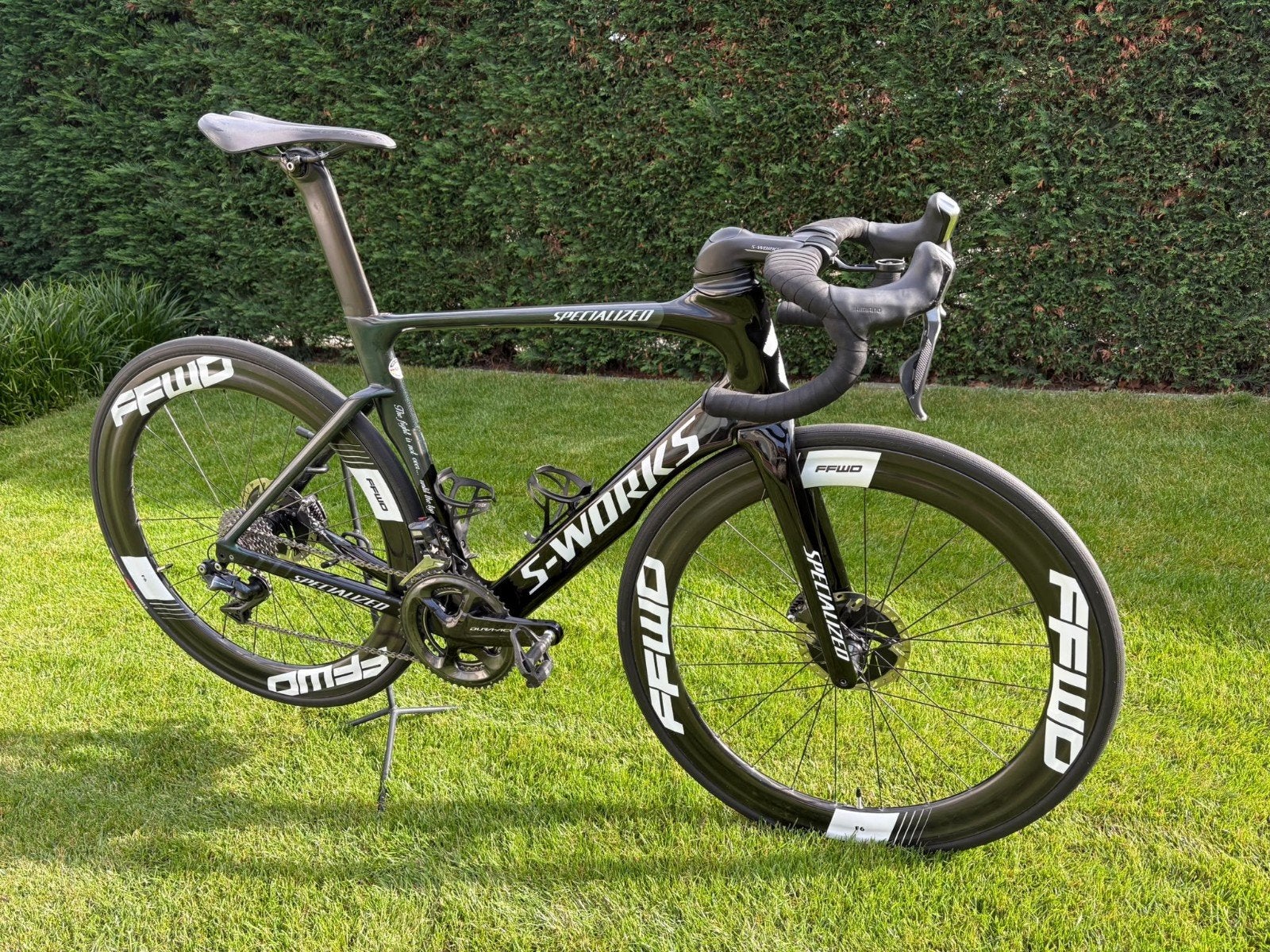 S-Works Venge ViAs Disc 56 - Dura-Ace Di2 - FFWDF6 - 2018, Fietsen en Brommers, 28 inch, Carbon, Heren, Zo goed als nieuw