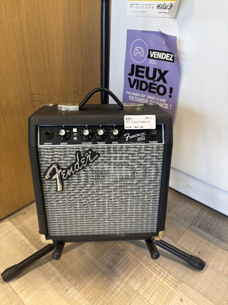 AMPLI 10W FENDER FRONTMAN 10G, Enlèvement, Utilisé, Guitare, Moins de 50 watts