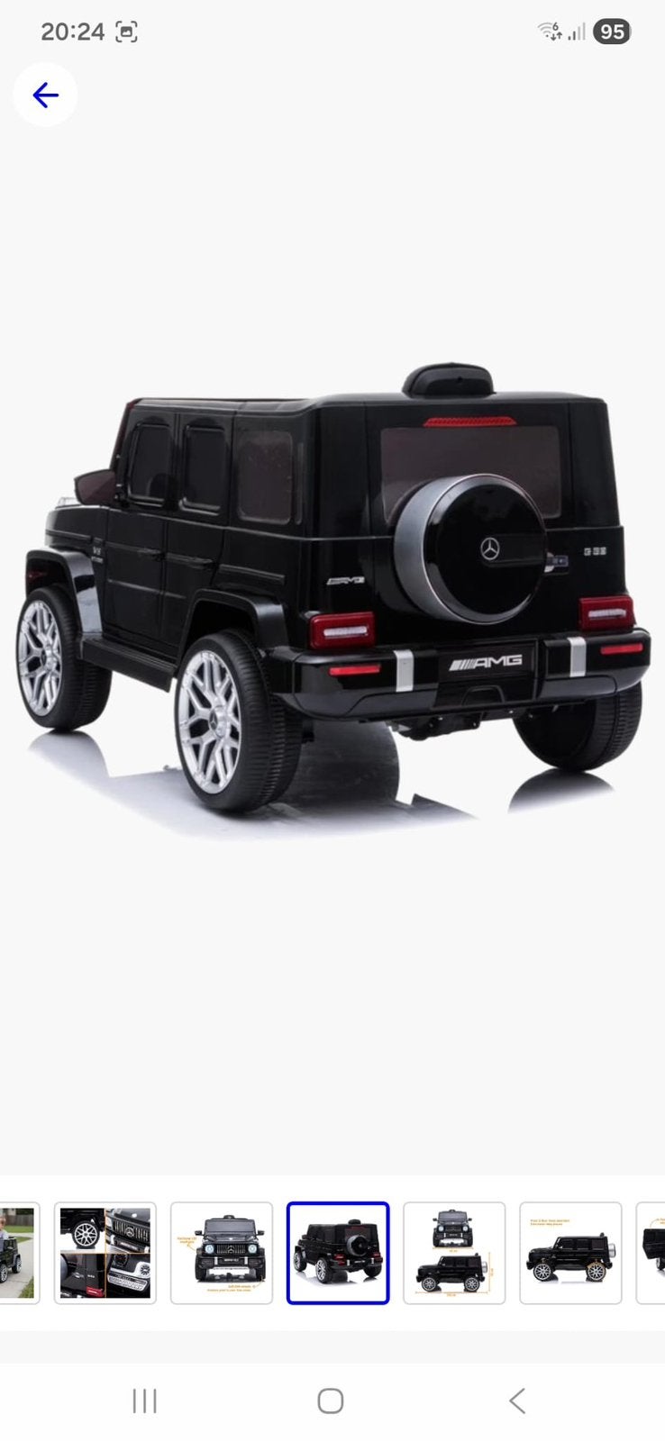 Elektrische Kinder Auto Mercedes AMG G63  NIEUW IN DOOS, Kinderen en Baby's, Nieuw