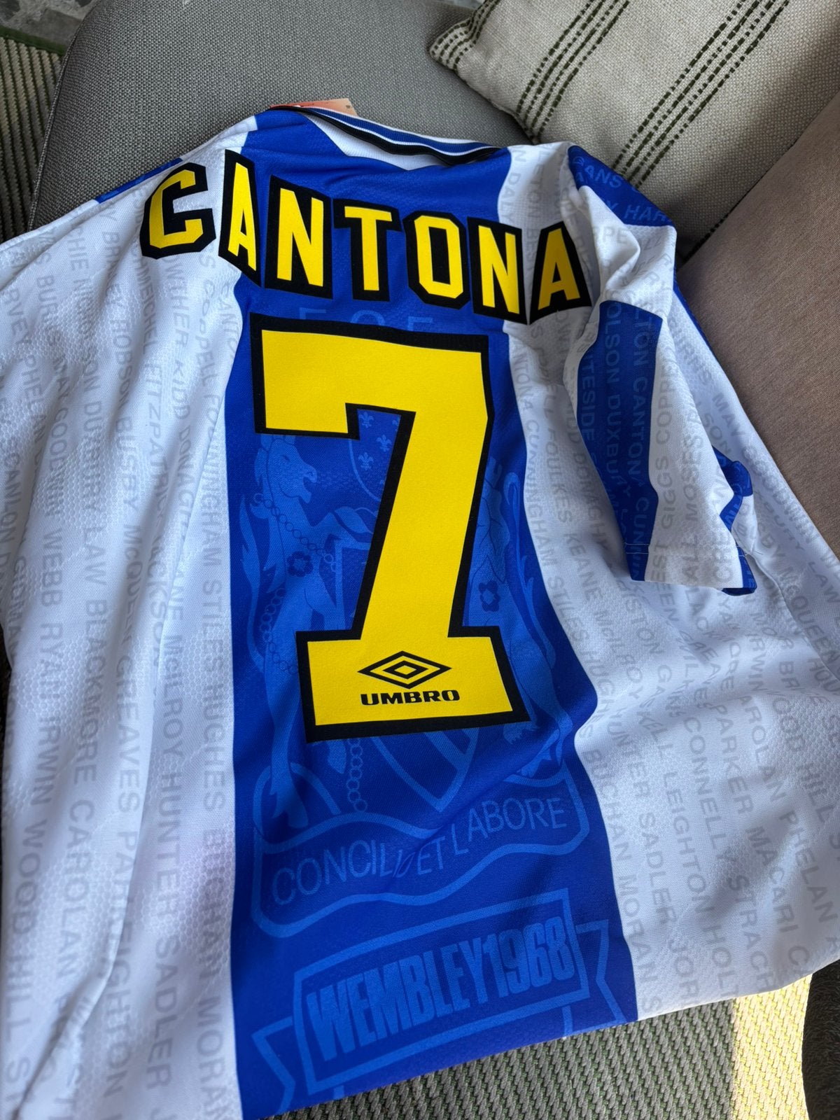 Manchester United Cantona shirt 1994, Maat M, Ophalen of Verzenden, Nieuw, Shirt