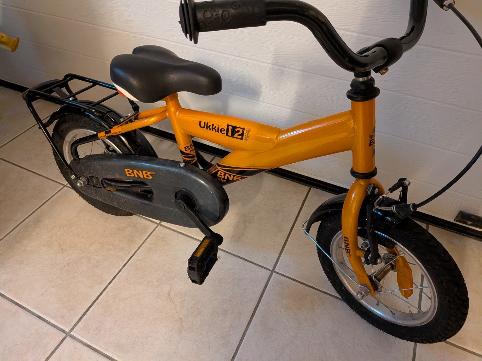 Kinderfiets ukkie 12, Enlèvement