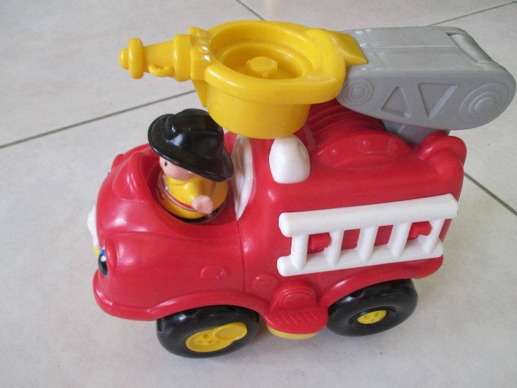 brandweerwagen Mattel/Fisher Price, Ophalen of Verzenden, Zo goed als nieuw