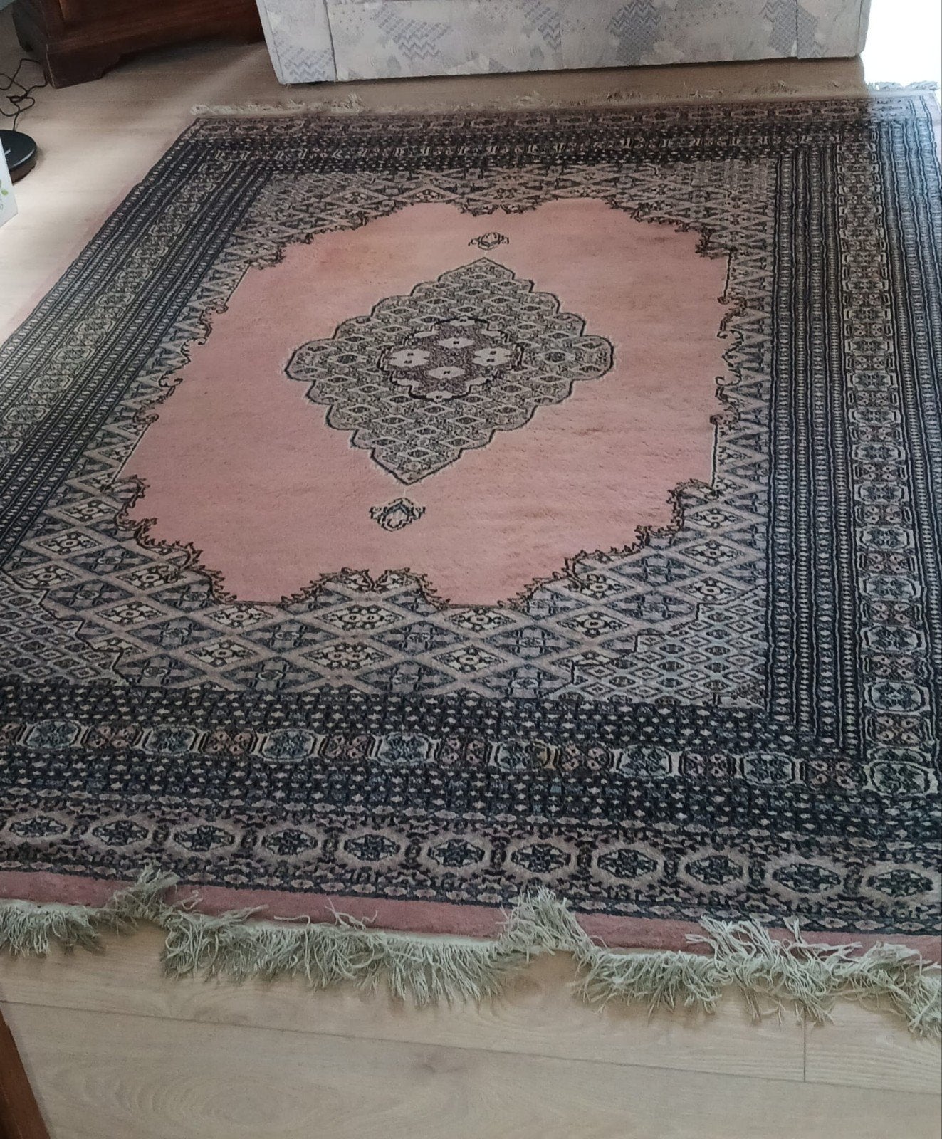 tapis Shamirian, 200 cm ou plus, Rose, 150 à 200 cm, Enlèvement