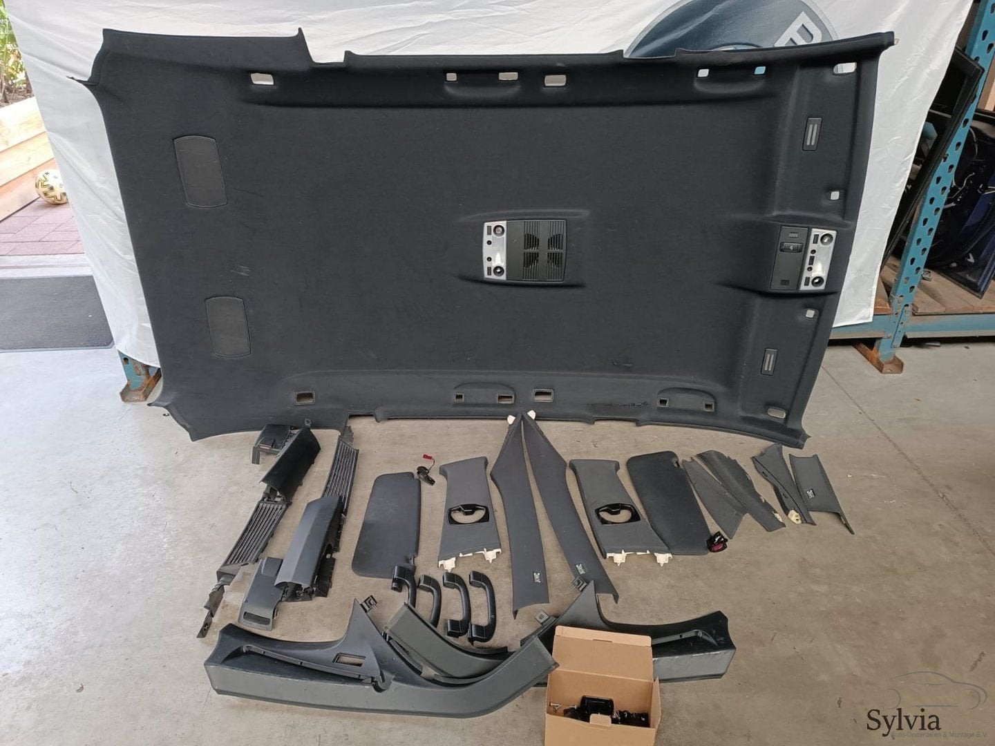 Dakhemel Hemelbekleding Antraciet Zwart BMW 5 serie E61 + LC, Auto-onderdelen, Gebruikt, -, -, Ophalen of Verzenden