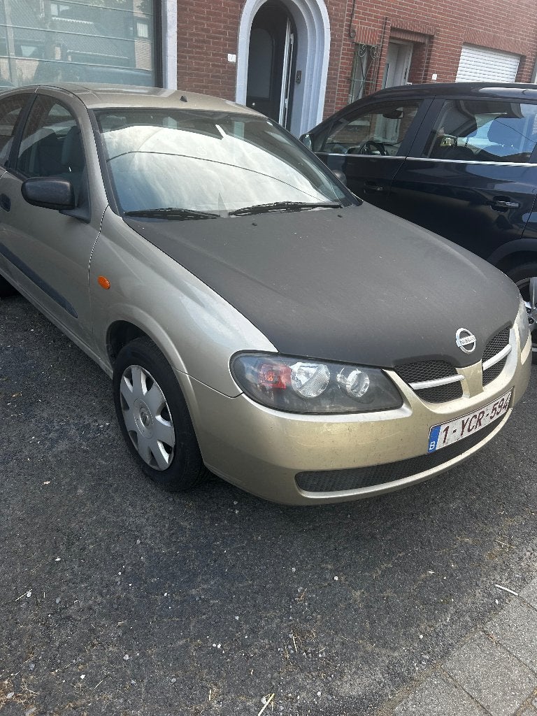 Nissan Almera 2005 (zonder keuring), Auto's, Euro 5, Stof, Zwart, 1600 cc