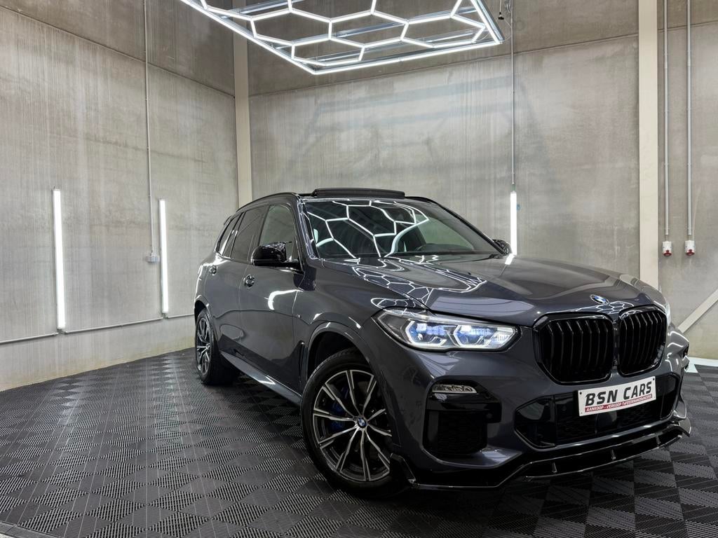 BMW X5 40i/MPACK/PANO/LASER/360/MEMORY/HEADUP/CARPLAY/GARANT, Auto's, BMW, Automaat, Blauw, Leder, 5 zetels