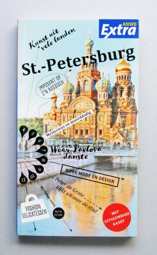 ANWB reisgids - St. Petersburg, Boeken, Reisgidsen, Ophalen of Verzenden, Nieuw, ANWB