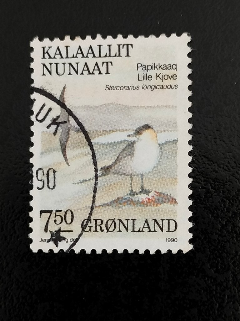 Groenland 1990 - vogels, Verzenden, Denemarken, Gestempeld