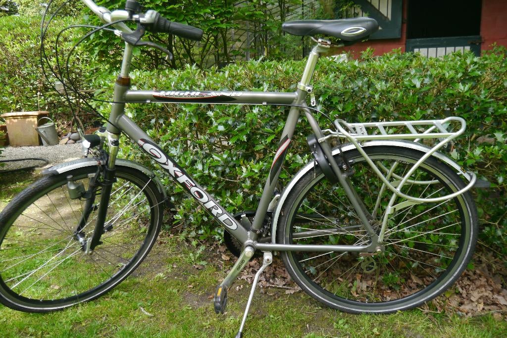 Oxford Heren Highland aluminium M62, Fietsen en Brommers, 61 tot 65 cm, Ophalen, Gebruikt, Velgrem