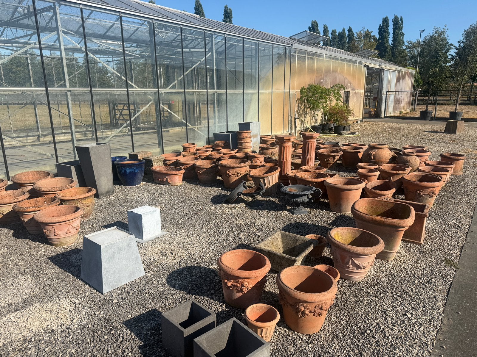 Terracotta potten, Jardin & Terrasse, Pots de fleurs, Enlèvement, Terracotta