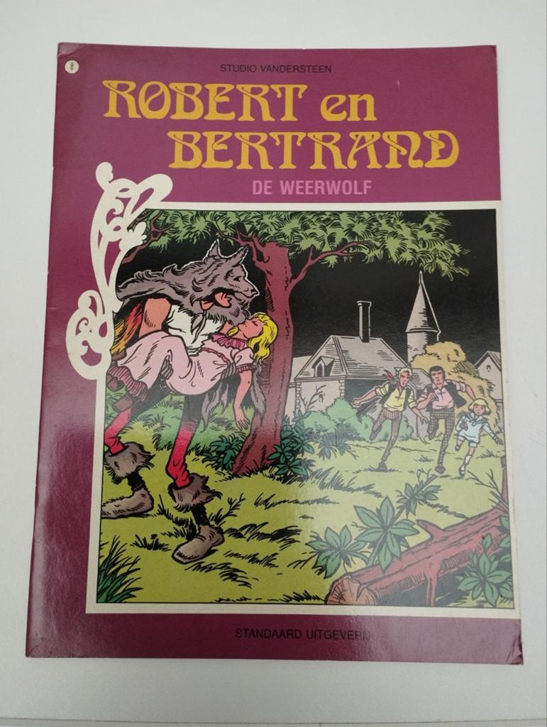 Een stripverhaal boekje over Robert en Bertrand kleur versch, Ophalen