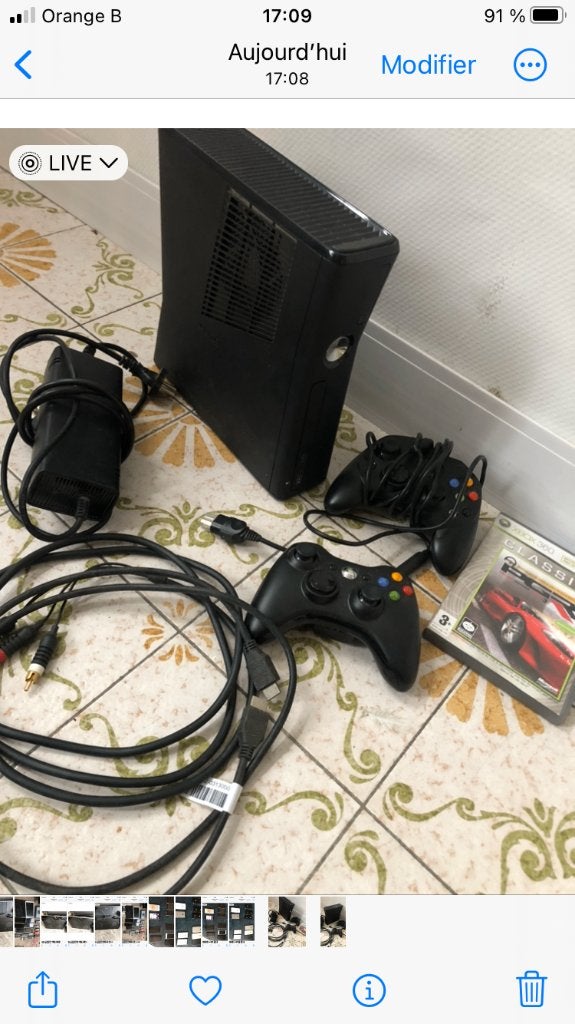 Console de jeux Xbox, Enlèvement
