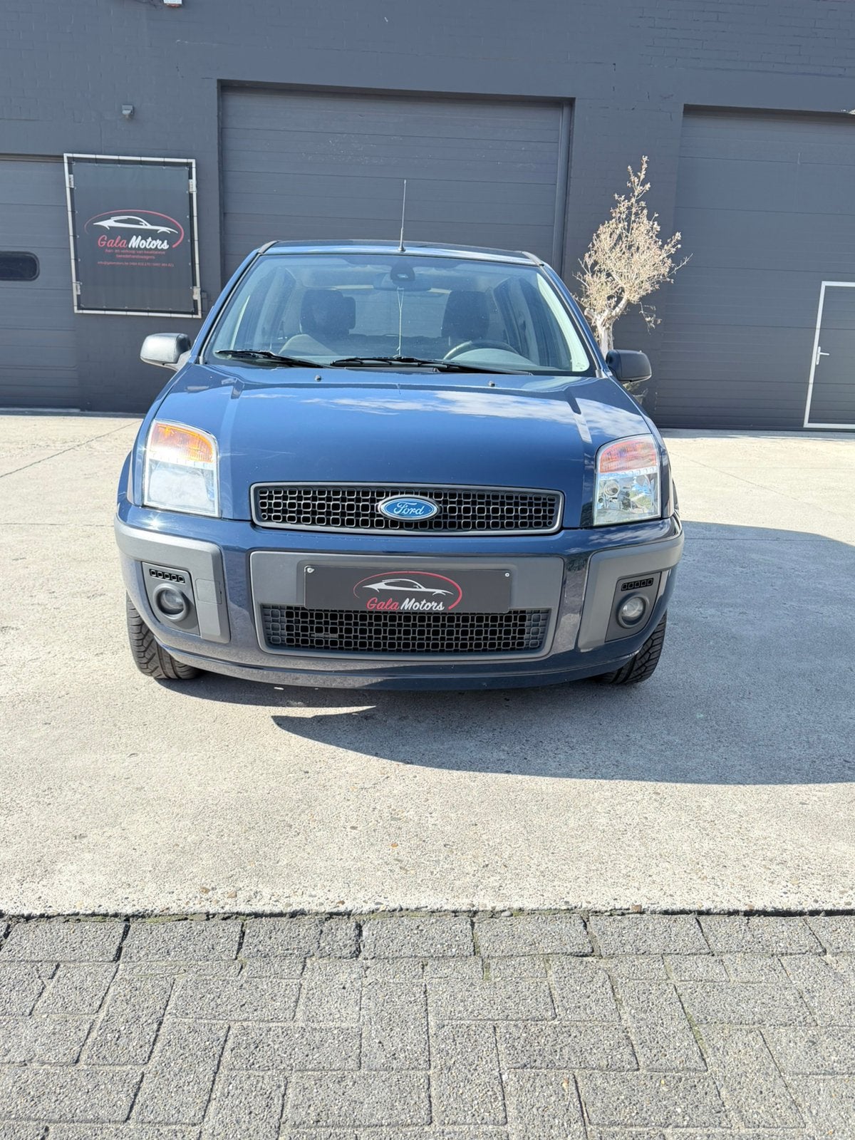 FORD FUSION | 1.4 BENZINE | 2008 | 111000 KM | AIRCO, Auto's, Zwart, Fusion, Blauw, Bedrijf